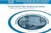 Universidad de Los Andes – Táchira / Carrera de Educación ...