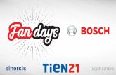 Presenta Fan Days Bosch Tien21 - comunicaciones.divelsa.com