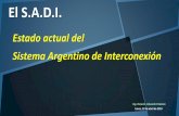 Estado actual del Sistema Argentino de Interconexión