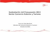 Sustentación del Presupuesto 2013 Sector Comercio Exterior ...