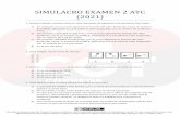 SIMULACRO EXAMEN 2 ATC (2021) -