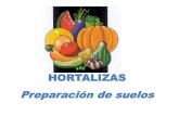 HORTALIZAS Preparación de suelos - WordPress.com