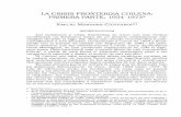 LA CRISIS FRONTERIZA CI-IILENA: PRIMERA PARTE, 1954-1973*