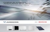 Catálogo de productos Junkers Bosch 2018 - 2019 Desde hace ...