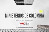 MINISTERIOS DE COLOMBIA