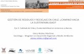 GESTIÓN DE RESIDUOS Y RECICLAJE EN CHILE: ¿CAMINO HACIA …