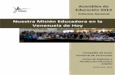 Nuestra Misión Educadora en la Venezuela de Hoy