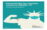 Conociendo las vacunas contra la COVID-19