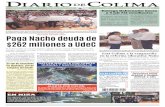 REZAGO DESDE 2009 Paga Nacho deuda de $262 millones a UdeC