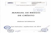 MANUAL DE RIESGO DE CRÉDITO - Portal de Transparencia
