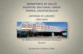 MINISTERIO DE SALUD HOSPITAL NACIONAL SANTA TERESA ...
