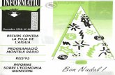 Informatiu Municipal 19921201 - Santa Margarida de Montbui