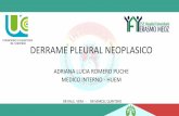 DERRAME PLEURAL NEOPLASICO - Intorax