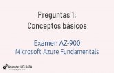 Conceptos básicos Examen AZ-900 Preguntas 1