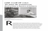 CINE CLUB DE CALI 39 años de existencia