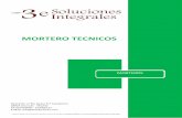 MORTERO TENIOS - 3E Soluciones Integrales