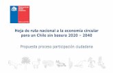 Hoja de ruta nacional a la economía circular para un Chile ...