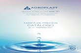 TARIFA DE PRECIOS CATÁLOGO - Agroplast Sistemas de Riego
