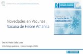 Novedades en Vacunas: Vacuna de Fiebre Amarilla