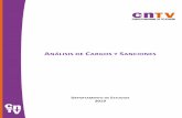 ANÁLISIS DE CARGOS Y SANCIONES - CNTV