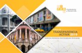 Índice de TRANSPARENCIA ACTIVA 2019