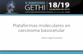 Plataformas moleculares en carcinoma basocelular