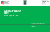 CUENTA PÚBLICA 2019 - Escuela Lagos de Chile F-541