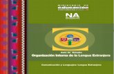 Guía de Estudio Organización Interna de la Lengua Extranjera