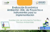 Evaluación Económica Ambiental EEA- de Proyectos e ...