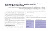 Ventriculitis de adquisición intrahospitalaria asociadas a ...