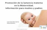 Promoción de la lactancia materna en la Maternidad ...