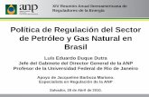 Política de Regulación del Sector de Petróleo y Gas ...