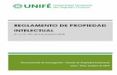 Reglamento de propiedad intelectual - UNIFE