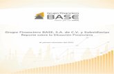 Al primer trimestre del 2021 - Banco BASE