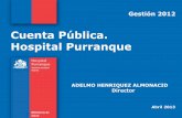 Cuenta Pública. Hospital Purranque