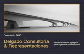 Presentación DC&R Delgado Consultoría