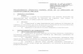 PROCEDIMIENTO OPERATIVO NORMAL (PON) DE LA DIRECCIÓN DE ...