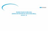 MEMORIA INSTITUCIONAL 2011 - superacionpobreza.cl