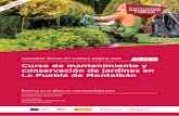 Curso de mantenimiento y conservación de jardines en La ...