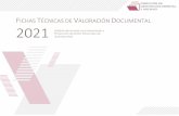 FICHAS TÉCNICAS DE VALORACIÓN DOCUMENTAL 2021