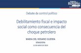 Debilitamiento fiscal e impacto social como consecuencia del