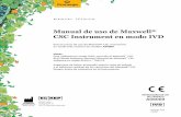 Manual de uso de Maxwell® CSC Instrument en modo IVD ...