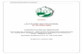 LICITACIÓN INSTITUCIONAL Nº 02-2020-SBH