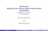 Seminario Aplicaciones de las Redes Neuronales (WebSOM)