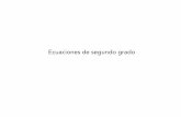 Ecuaciones de segundo grado - UNAM