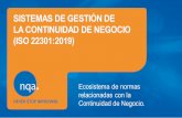 SISTEMAS DE GESTIÓN DE LA CONTINUIDAD DE NEGOCIO (ISO ...