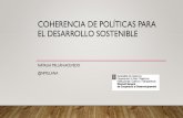 COHERENCIA DE POLÍTICAS PARA EL DESARROLLO SOSTENIBLE
