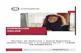 Monitor de Natación + Salud Deportiva (Doble Titulación ...