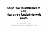 Grupo Focal asesoramiento en AKIS: Ideas para el ...