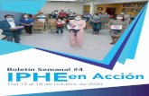 Boletín Semanal #4 IPHE en Acción
